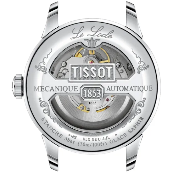 Tissot Herrenuhr Automatik Le Locle Powermatic 80 Zifferblatt grün T006.407.11.093.00