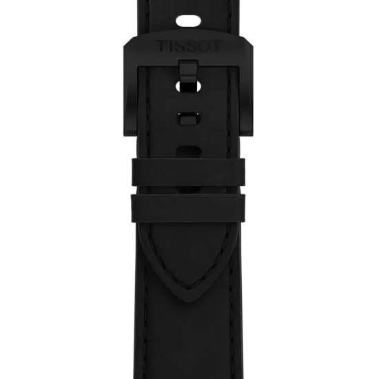 Tissot Herrenuhr PRC 100 Solar Quarz schwarz Lederband 39 mm T151.422.36.051.00