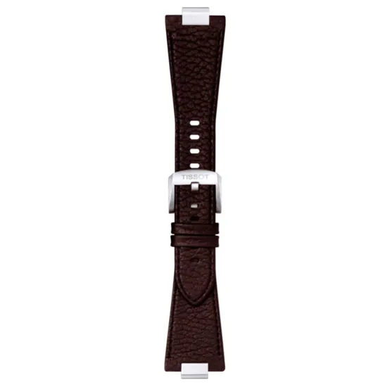 Tissot PRX Uhrenarmband Lederband braun für 35 mm Gehäuse T852.049.548