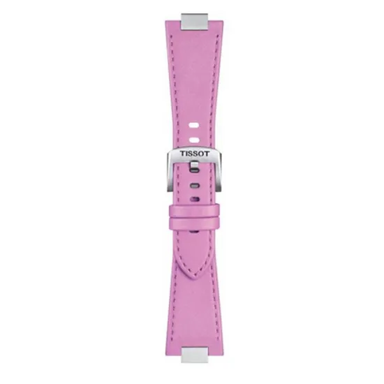 Tissot PRX Uhrenarmband Lederband Rosa für PRX 35 mm Gehäuse T852.049.546