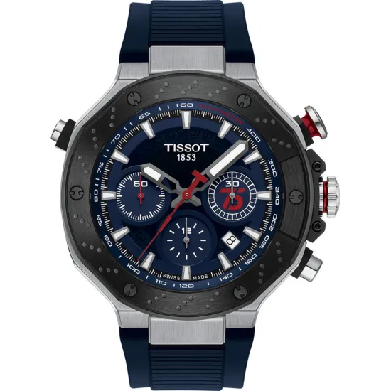 Tissot T-Race MotoGP Automatic Chronograph Limited Edition schwarz blau T141.427.27.041.00