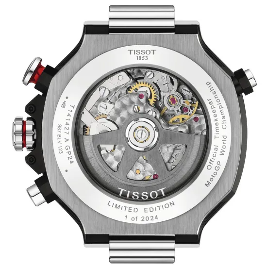 Tissot T-Race MotoGP Automatic Chronograph Limited Edition schwarz blau T141.427.27.041.00