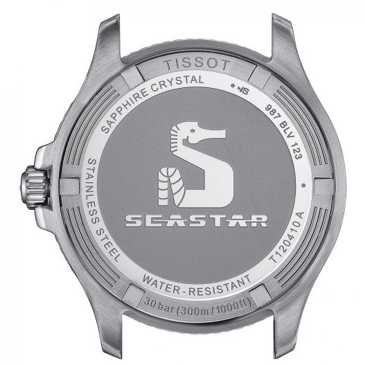 Tissot T-Sport Seastar 1000 schwarz silberfarben Edelstahlband T120.410.11.051.00