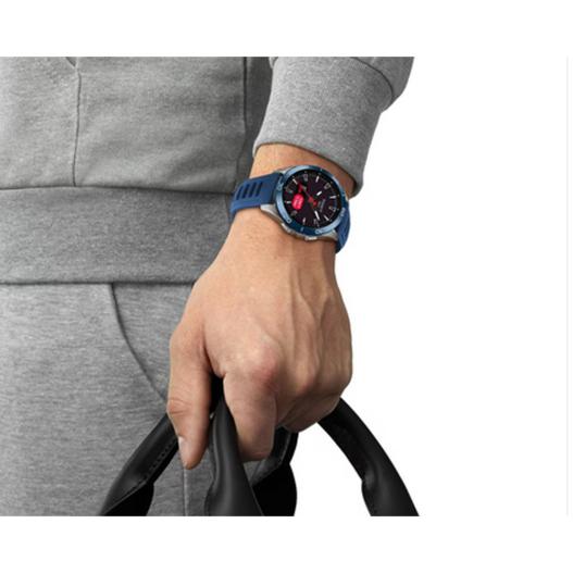 Tissot T-Touch Sport Connect Smartwatch Solar Titan silberfarben schwarz blau T153.420.47.051.01