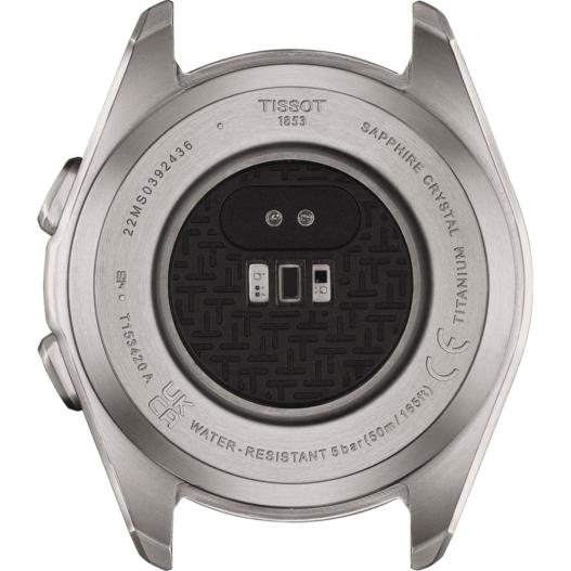 Tissot T-Touch Sport Connect Smartwatch Solar Titan silberfarben schwarz T153.420.44.051.00