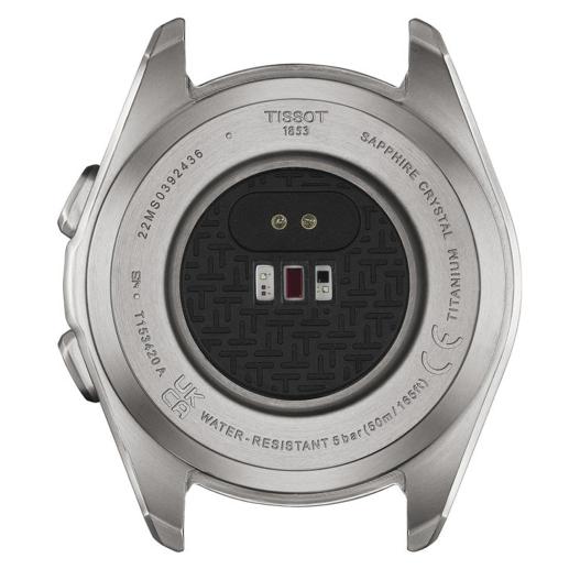 Tissot T-Touch Sport Connect Smartwatch Solar Titan silberfarben schwarz weiss T153.420.47.051.03