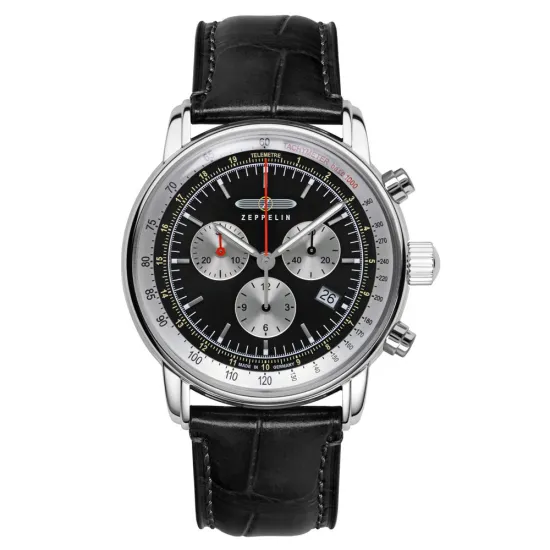 Zeppelin Herrenuhr Chronograph LZ 14 Marine Chronograph 8888-2