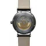 Bauhaus Automatikuhr Herrenuhr ETA2824 SW200 beige olivegrün mit Lederband 2152-1