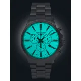 Bauhaus Avitation Herrenuhr Titan mit Gliederband 2880M-5