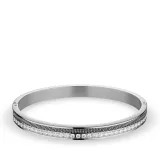 BERING Armreif Arctic Symphony Edelstahl mit Zirkonias 17 cm 628-1111-170