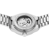 BERING Automatik Herrenuhr Arctic Circle Edelstahl mit blauem Zifferblatt 19441-707