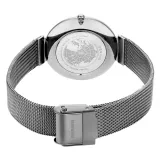 BERING Damenuhr Classic silberfarben glänzend mit Milanaiseband 18132-004