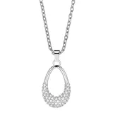 BERING Halskette Edelstahl silberfarben Arctic Pave 50 cm 457-17-500