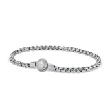 BERING Herrenarmband Edelstahl silberfarben glänzend 20 cm 638-10-200