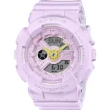 Casio Baby-G Armbanduhr analog digital Resin lila gelb BA-110AH-6AER