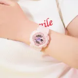Casio Baby-G Armbanduhr analog digital Resin rosa lila BA-110AH-4AER