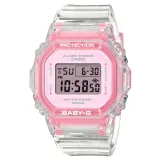 Casio Baby-G Digitaluhr Summer Jelly Uhr rosa transparent BGD-565SJ-7ER