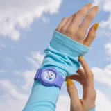 Casio Baby-G Swing Heart Drei Zeiger Armbanduhr analog Resin lila BGA-10-6AER