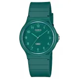 Casio Collection Armbanduhr mit Resinband dunkelgrün MQ-24B-3BEF