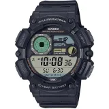 Casio Collection Digitaluhr schwarz mit Mondphase und Fishingtimer WS--1500H-1AVEF