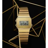 Casio Digitaluhr eckig Retro goldfarben A700WEVG-9AEF