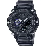 Casio G-SHOCK Armbanduhr Sound Wave transparent schwarz GA-2200SKL-8AER