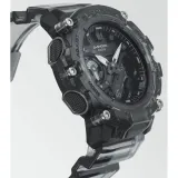 Casio G-SHOCK Armbanduhr Sound Wave transparent schwarz GA-2200SKL-8AER