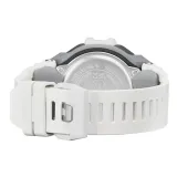 Casio G-Shock Digitaluhr mit Bluetooth Resinband weiß grau GBD-300-7ER
