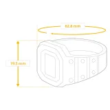 Casio G-Shock Fingeruhr Ringuhr Ring Watch goldfarben CRW-001G-9ER