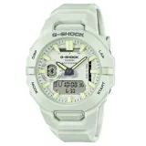 Casio G-Shock Sportuhr G-Squad Steptracker grau neongrün mit Bluetooth GBA-950-7AER