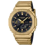 Casio G-Shock G-Steel Armbanduhr analog digital goldfarben GM-2100YMG-9AER