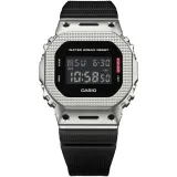 Casio G-Shock G-Steel silberfarben schwarz mit Lünettenprägung GM-5600M-1ER