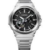 Casio G-Shock G-Steel Solaruhr Bluetooth silberfarben schwarz GST-B1000D-1AER