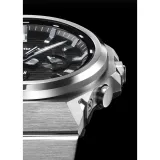 Casio G-Shock G-Steel Solaruhr Bluetooth silberfarben schwarz GST-B1000D-1AER