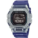 Casio G-Shock Herrenuhr G-Lide Bluetooth blau transparent GBX-100S-2ER