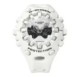 Casio G-SHOCK Sports Armbanduhr anadigi weiss mit Resinband GA-V01A-7AER