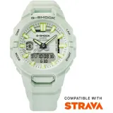 Casio G-Shock Sportuhr G-Squad Steptracker grau neongrün mit Bluetooth GBA-950-7AER