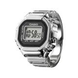 Casio Nano Ringuhr Ring Watch silberfarben 50th Anniversary CRW-001-1ER