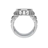 Casio Nano Ringuhr Ring Watch silberfarben 50th Anniversary CRW-001-1ER