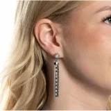 CIAO! BY LEONARDO Ohrstecker Atura Edelstahl mit hängnden Zirkoniasteinen 024317