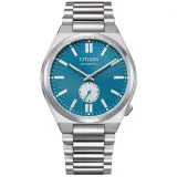 Citizen Automatik Herrenuhr Tsuyosa Collection silberfarben hellblau NK5010-51L