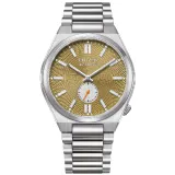 Citizen Automatik Herrenuhr Tsuyosa Collection silberfarben olive NK5010-51X