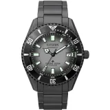 Citizen Automatik Taucher Herrenuhr Marine Promaster Titan schwarz grau NB6025-59H