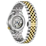 Citizen Automatikuhr Tsuyosa bicolor mit grünem Zifferblatt NK0024-54X