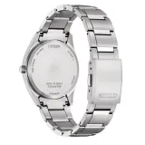 Citizen Damenuhr Eco Drive Solar Titan Zifferblatt weiss FE6151-82A