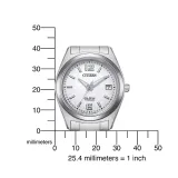 Citizen Damenuhr Eco Drive Solar Titan Zifferblatt weiss FE6151-82A
