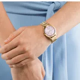 Citizen Damenuhr Edelstahl Eco Drive Solar rosegoldfarben EM0503-75X