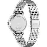 Citizen Damenuhr Edelstahl Zirkonias Zifferblatt rosa EL3100-55W