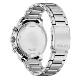 Citizen Eco Drive Herrenuhr Sport Aviation Chronograph Edelstahl grün CA4500-91X