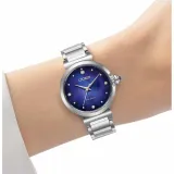 Citizen EcoDrive Solar Damenuhr Unite with Blue mit Diamanten Limited EM1060-87L